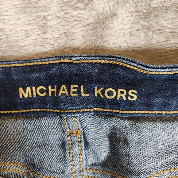 Michael Kors Jeans Women's 4 28X29 Izzy Skinny Mid Rise Ankle Blue - Picture 7 of 16